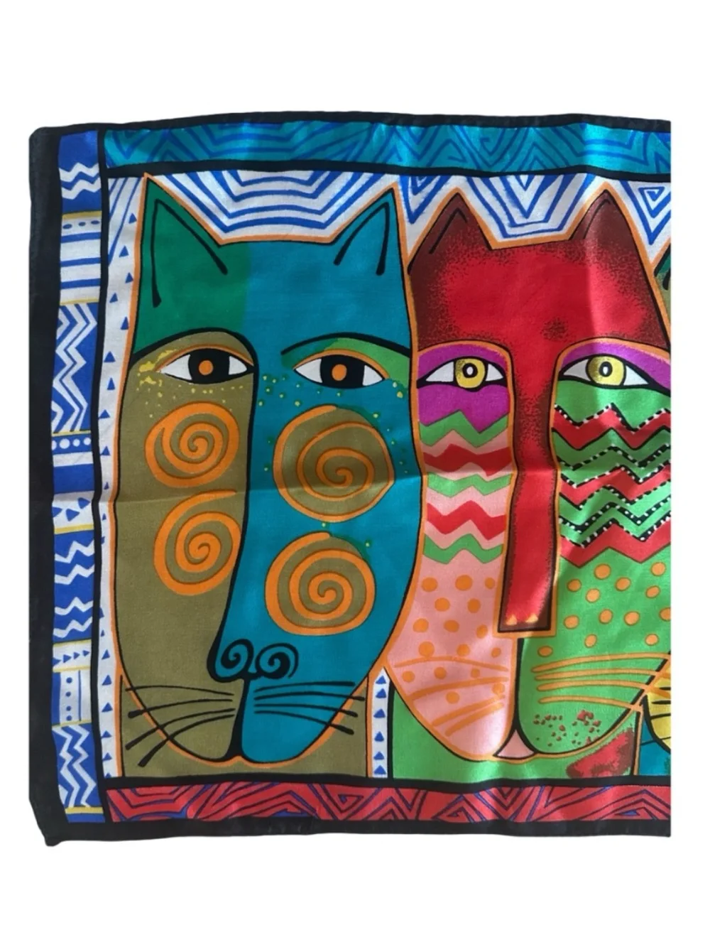Multicolor Rectangle Scarf  11